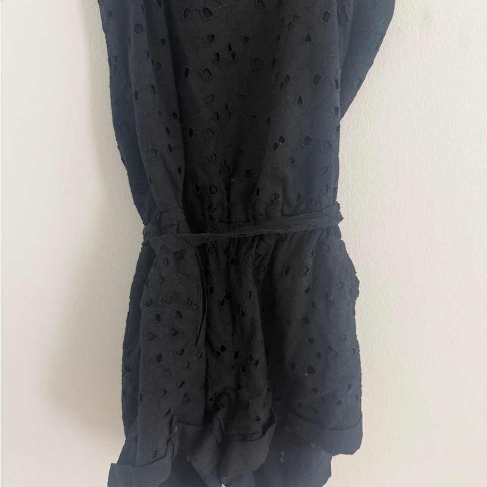 C&C California Black Strapless Romper - Picture 3 of 3